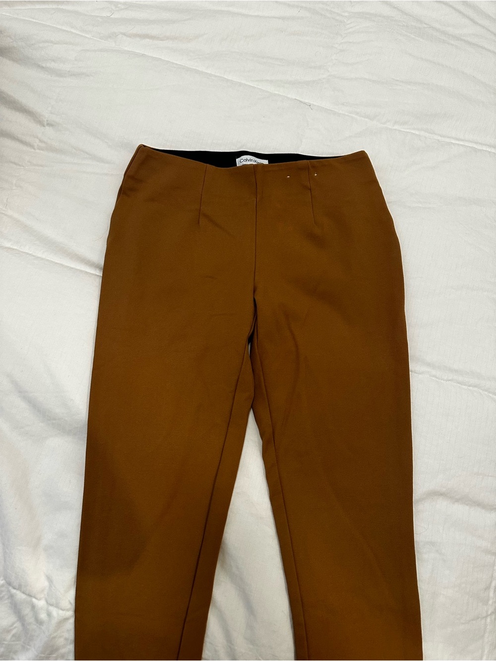 Calvin Klein Warm Brown Men’s Dress Pants